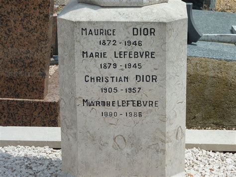 dior death|where is christian dior buried.